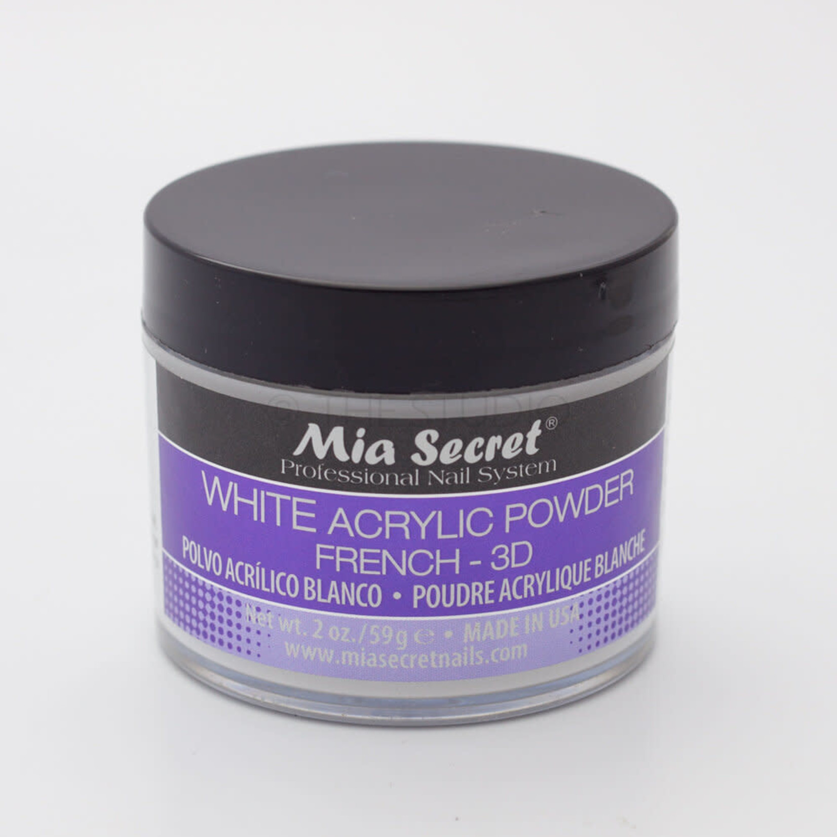 Mia Secret Mia Secret - Acrylic Powder - White French 3D -