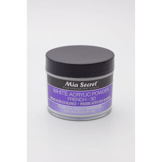 Mia Secret Mia Secret - Acrylic Powder - White French 3D -