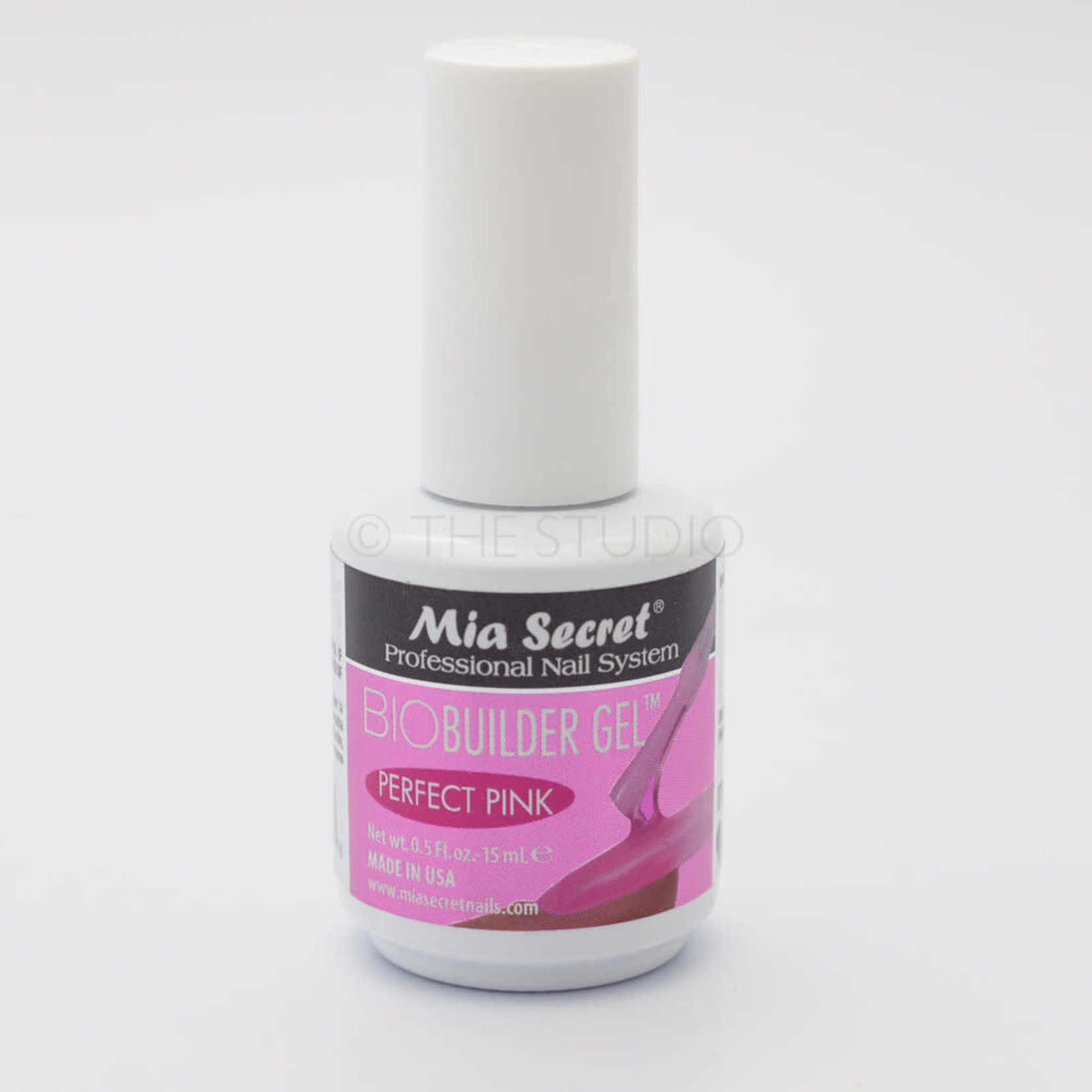 Mia Secret Mia Secret - Bio Builder Gel Bottle - Perfect Pink - 0.5 oz