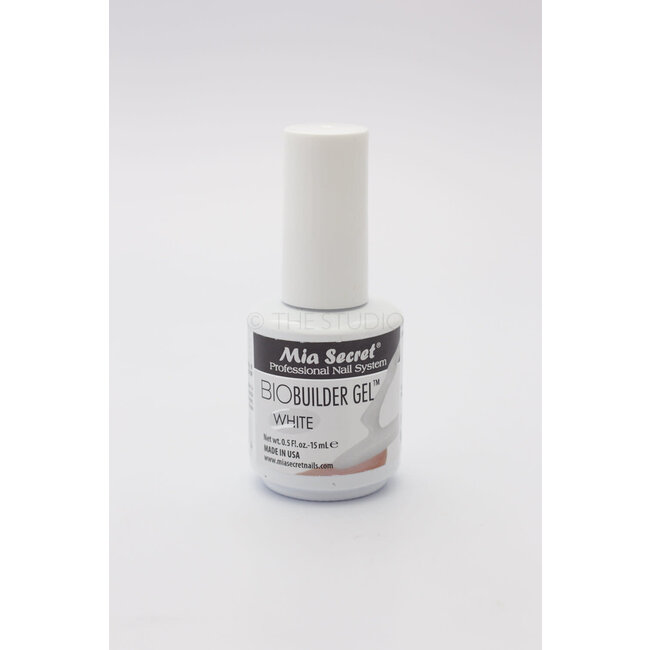 Mia Secret Mia Secret - Bio Builder Gel Bottle - White - 0.5 oz