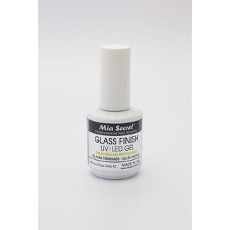 Mia Secret Mia Secret - Gel - Glass Finish Top Coat - No Wipe  - 0.5 oz