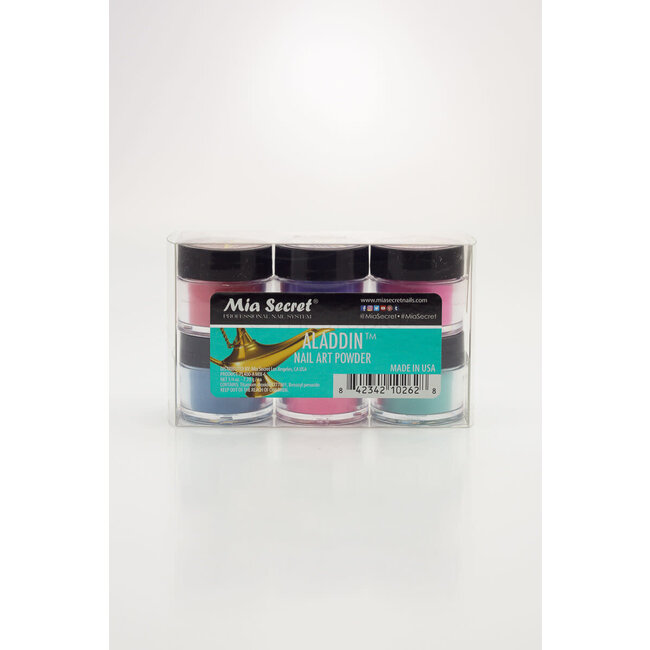 Mia Secret Mia Secret - Nail Art Powder - Aladdin - 6 count