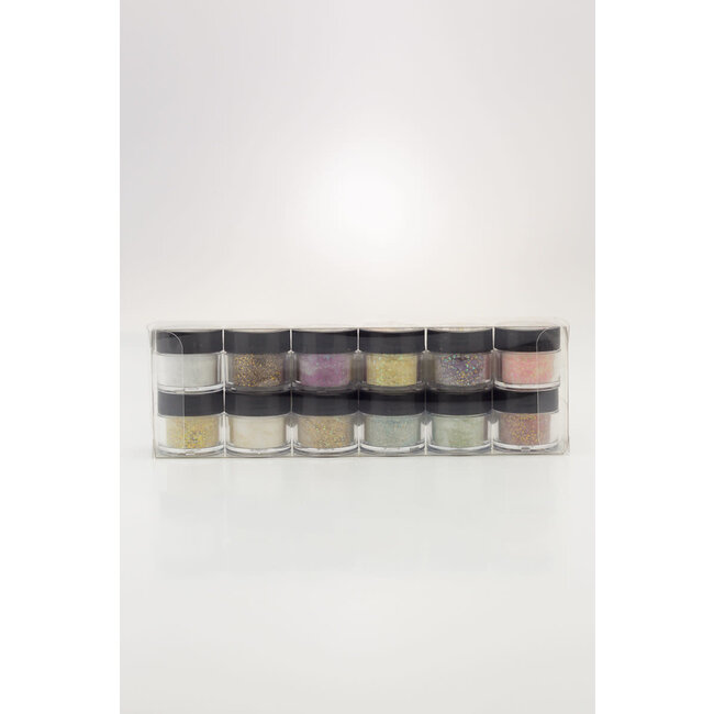 Mia Secret - Nail Art Powder - Carnaval - 12 count