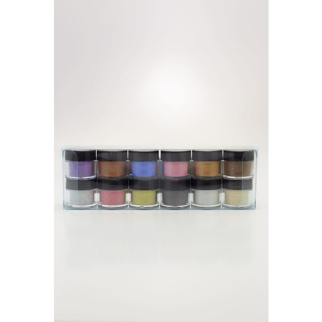 Mia Secret - Nail Art Powder - Fiesta - 12 count