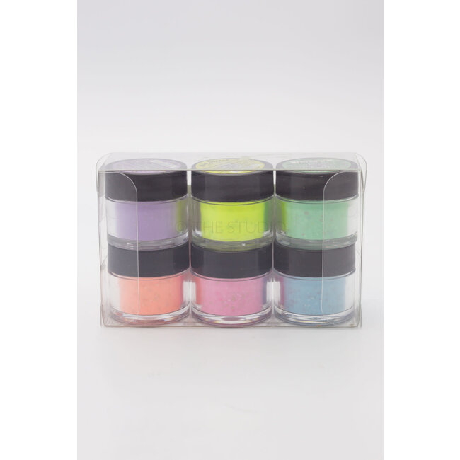 Mia Secret - Nail Art Powder - Fireworks - 6 count