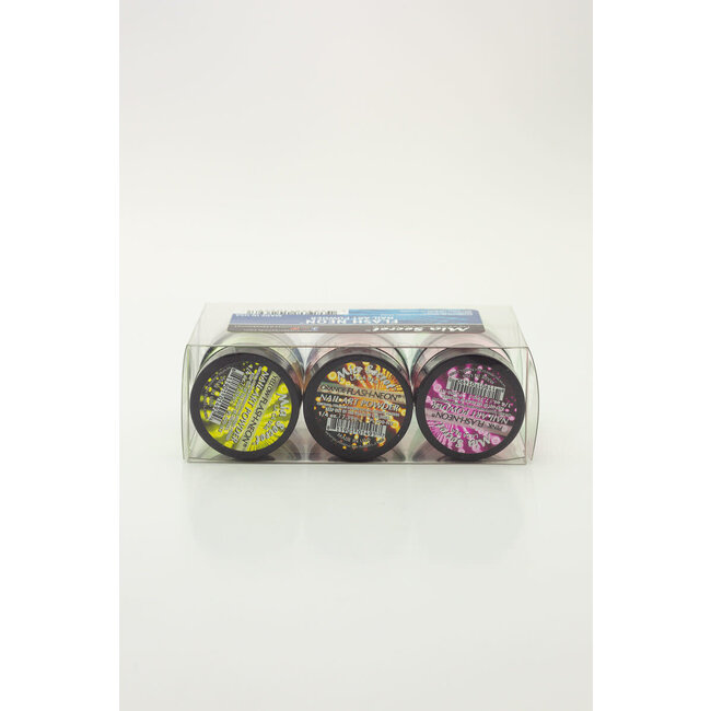 Mia Secret - Nail Art Powder - Flash Neon - 6 count