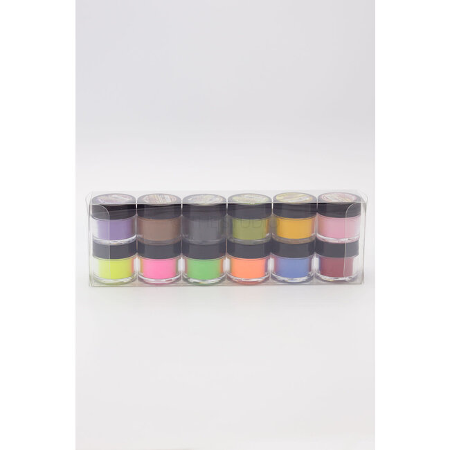 Mia Secret - Nail Art Powder - Fruity - 12 count