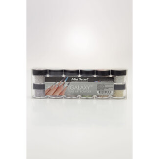 Mia Secret Mia Secret - Nail Art Powder - Galaxy - 12 count