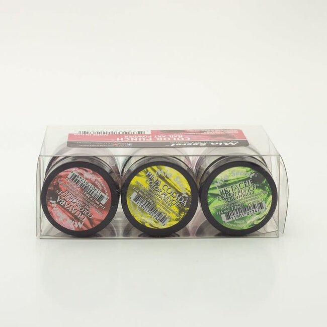 Mia Secret - Nail Art Powder - Color Punch - 6 count