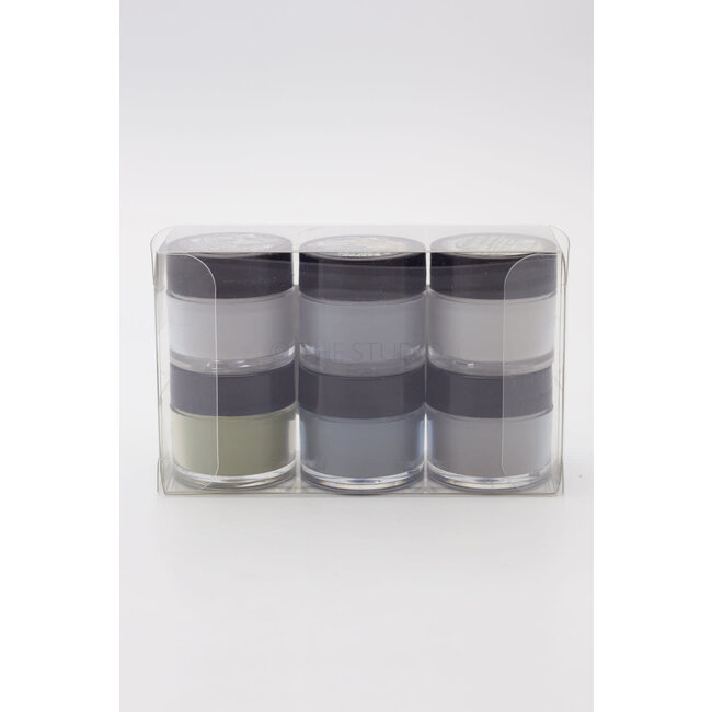 Mia Secret - Nail Art Powder - Grey Jungle - 6 count