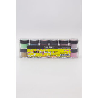 Mia Secret Mia Secret - Nail Art Powder - Iconic - 12 count
