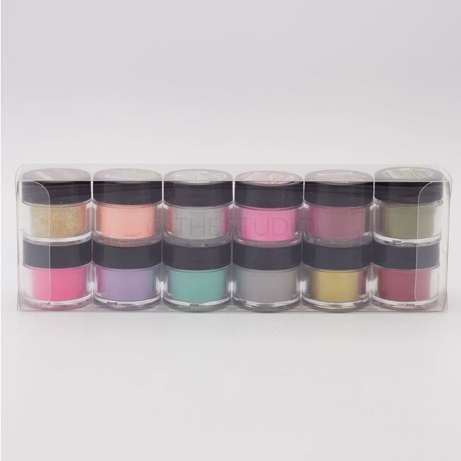 Mia Secret - Nail Art Powder - Inspiration - 12 count