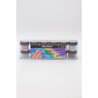 Mia Secret Mia Secret - Nail Art Powder - Mood - 12 count