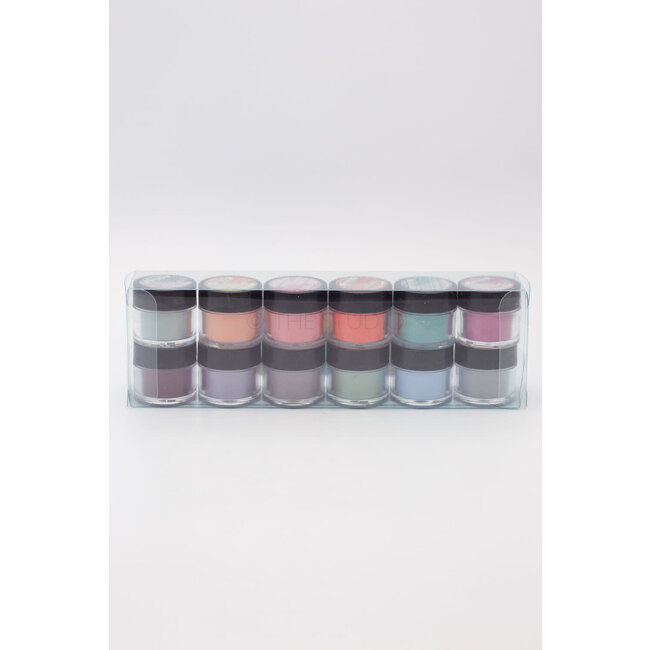 Mia Secret - Nail Art Powder - Mood - 12 count