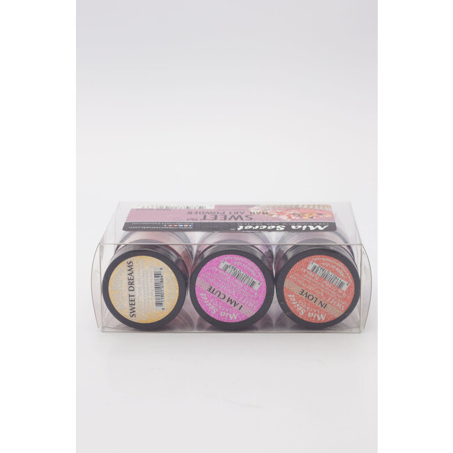 Mia Secret - Nail Art Powder - Sweet - 6 count