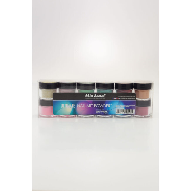 Mia Secret Mia Secret - Nail Art Powder - Ultimate - 12 count