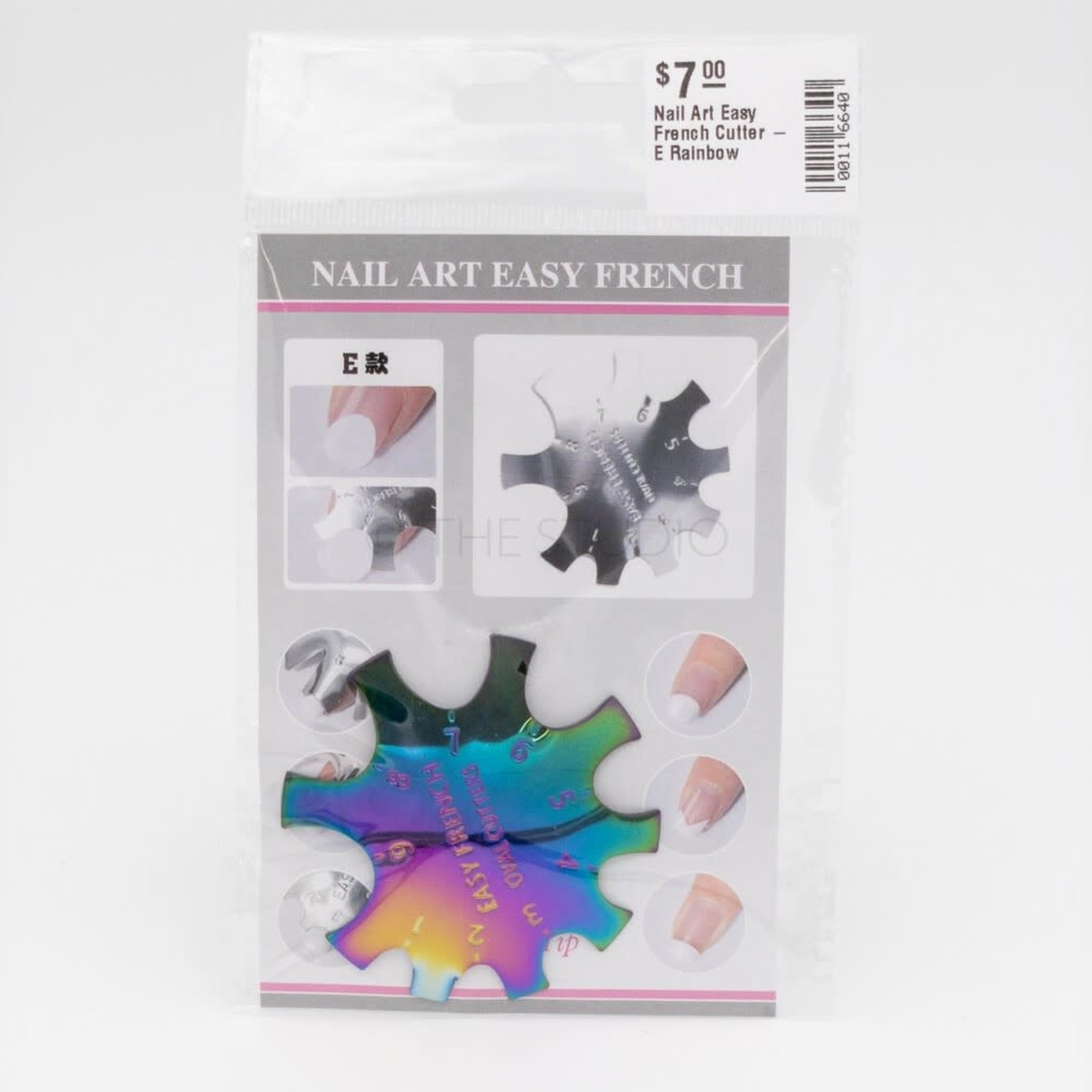 The Studio Nail Art Easy French Cutter - E