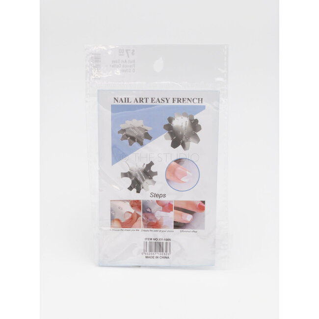 Nail Art Easy French Cutter - D