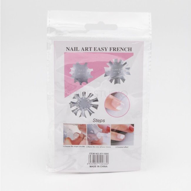 Nail Art Easy French Cutter - C