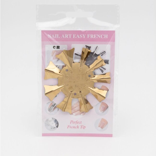 Nail Art Easy French Cutter - C