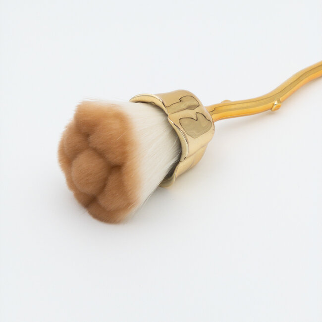 The Studio - Rose Dust Brush - Brown/ White