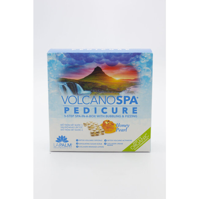 LA PALM Volcano Spa - Pedi Box - Honey Pearl - 1 ct