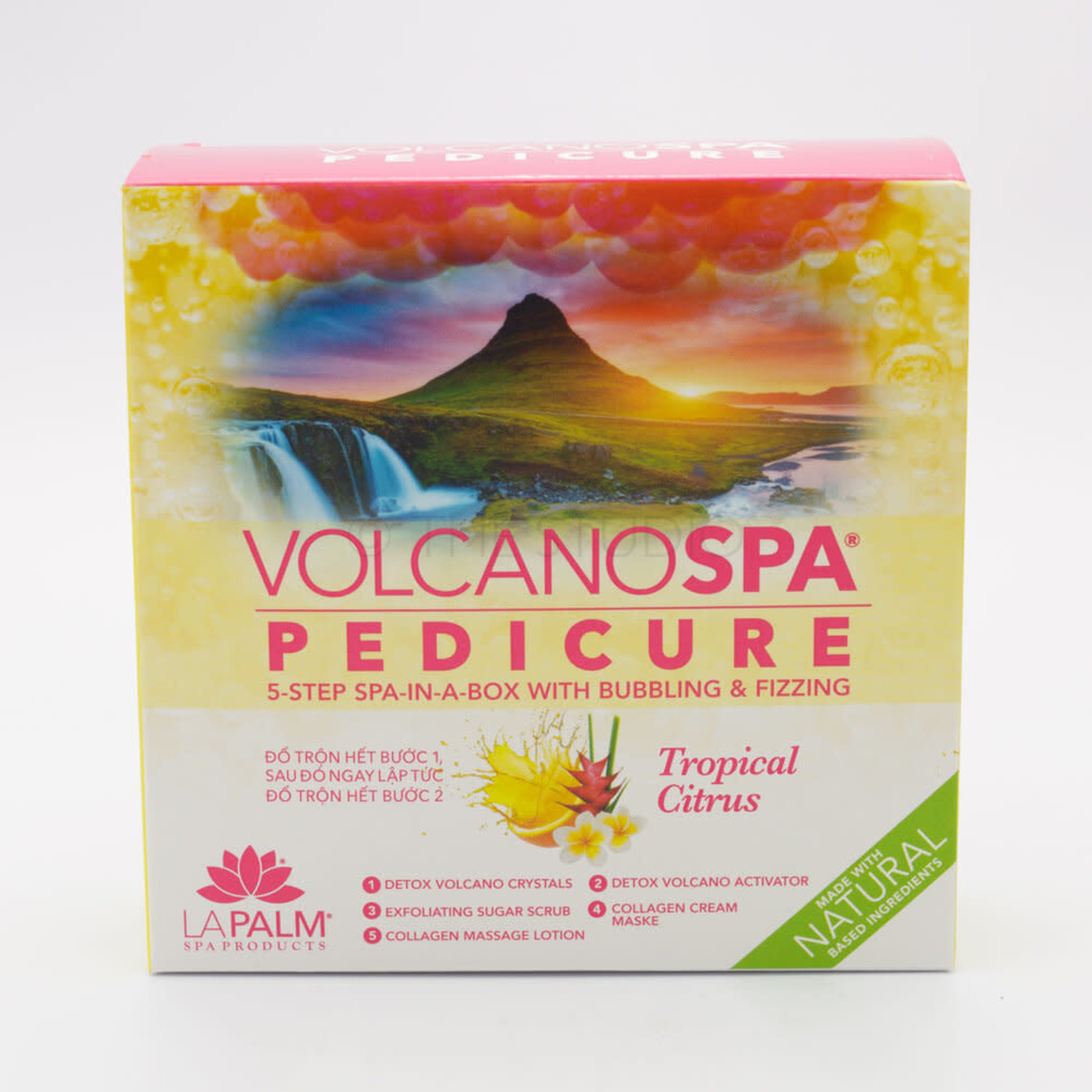 LA PALM Volcano Spa - Pedi Box - Tropical Citrus - 1 ct