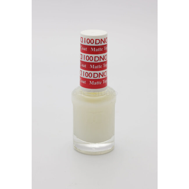 DND DND - Lacquer - 100 - Matte Top Coat - 0.5 oz