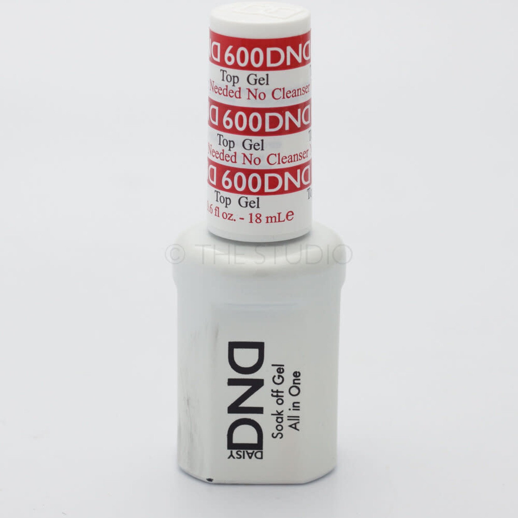 DND DND - Gel - 600 - No Cleanser Top Coat - 0.5 oz