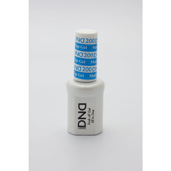 DND - Gel - 200 - Matte Top Coat - 0.5 oz