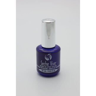 Seche Seche Vive - Lacquer - (Blue) Gel Effect Top Coat - 0.5 oz