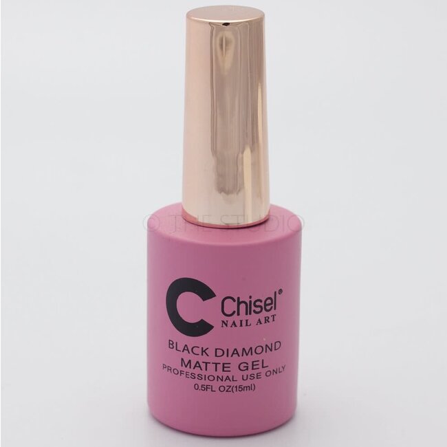 Chisel Chisel Black Diamond - Gel - Matte Top Coat - 0.5 oz