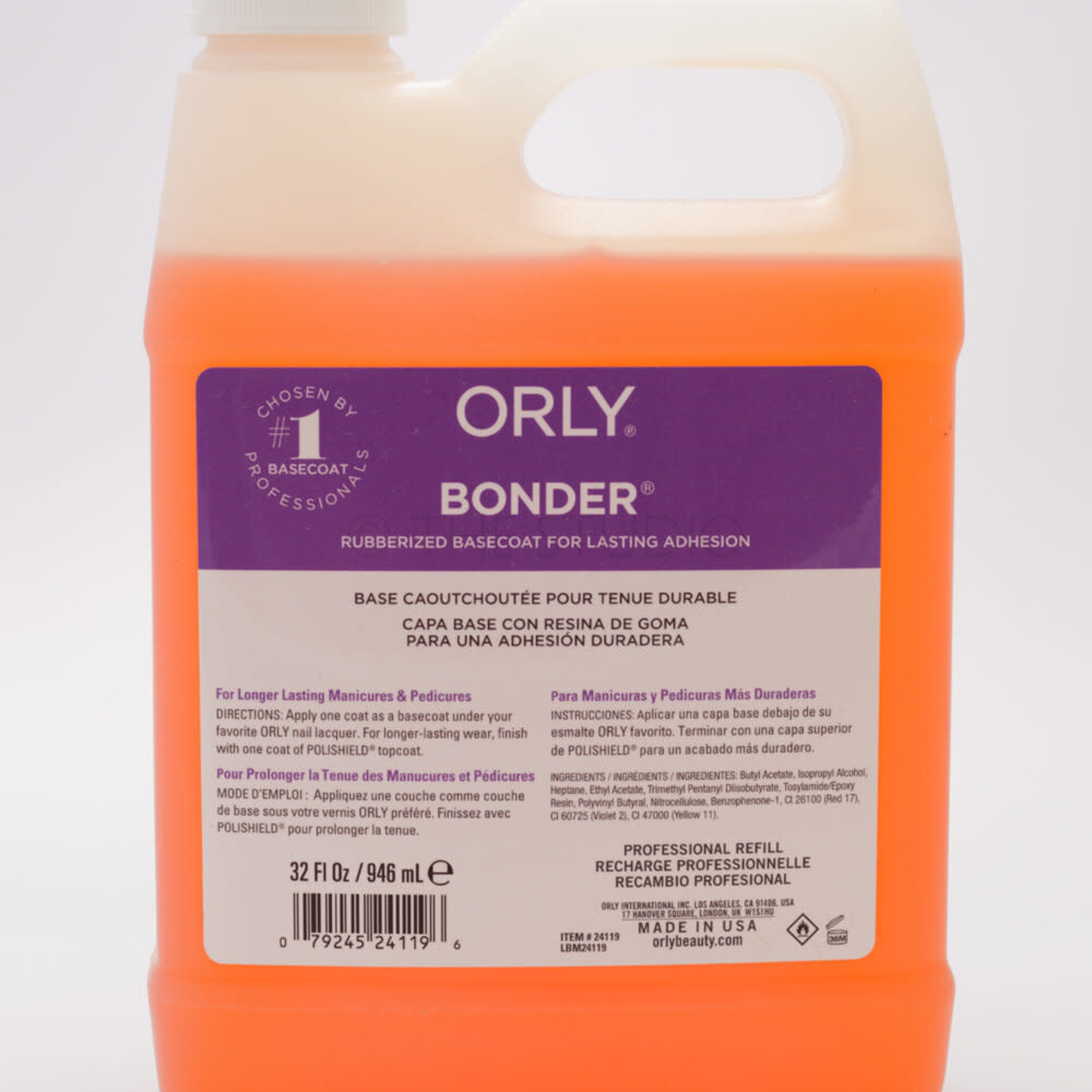 Orly Orly - Bonder - Rubberized Base Coat - 32 oz