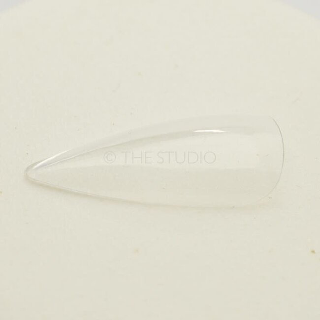 The Studio - Nail Tip Box - Full Coverage Almond Clear