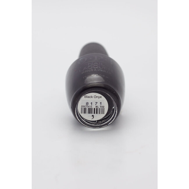 OPI - T02 - Lacquer - Black Onyx