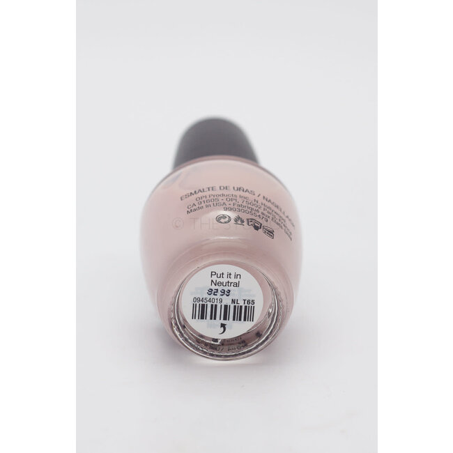 OPI - T65 - Lacquer - Put It In Neutral