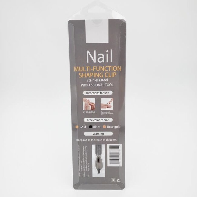 Multi Function Shaping Clip - Pinching Tool - Black