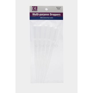 DL - Multi-Purpose Droppers - Plastic - 5 piece DL C111