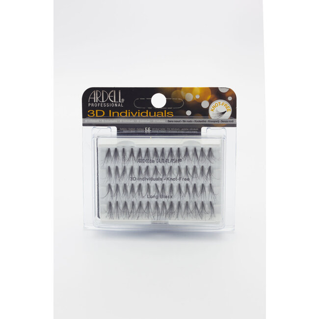 Ardell Ardell - 3D Individuals - Knot-Free - Long Black