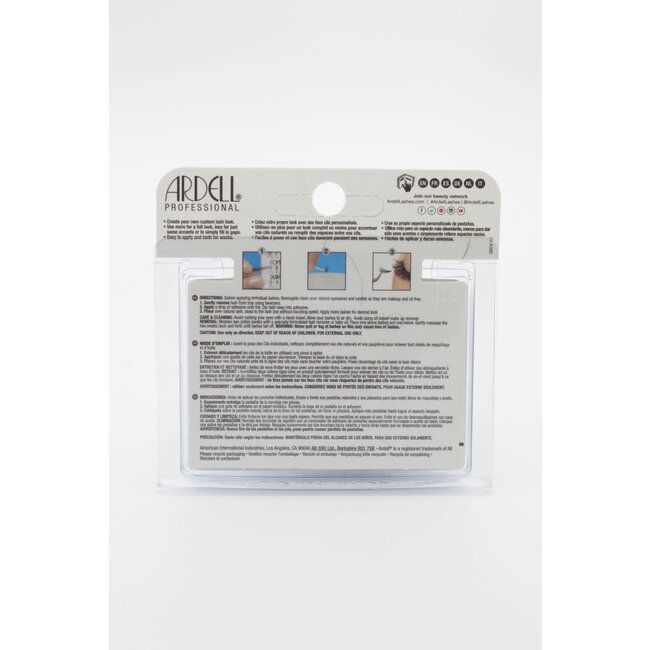 Ardell - 3D Individuals - Knot-Free - Medium Black