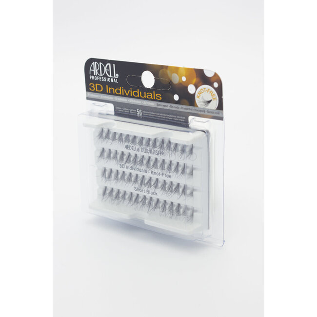 Ardell - 3D Individuals - Knot-Free - Short Black