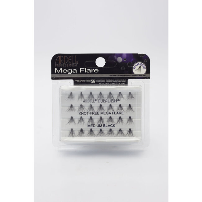 Ardell - Mega Flare - Knot-Free Mega Flare - Medium Black