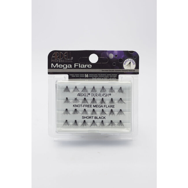 Ardell - Mega Flare - Knot-Free Mega Flare - Short Black