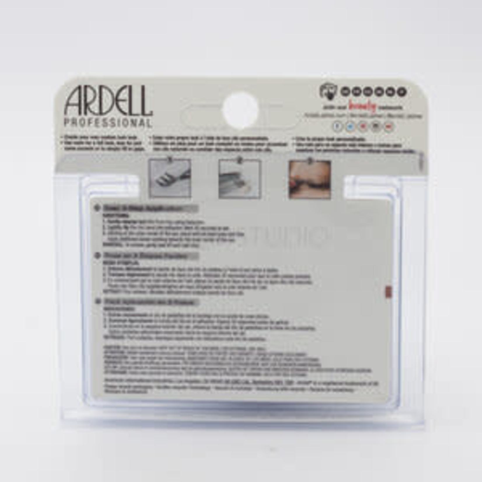 Ardell Ardell - Soft Touch - Knot-Free Tapered - Long Black