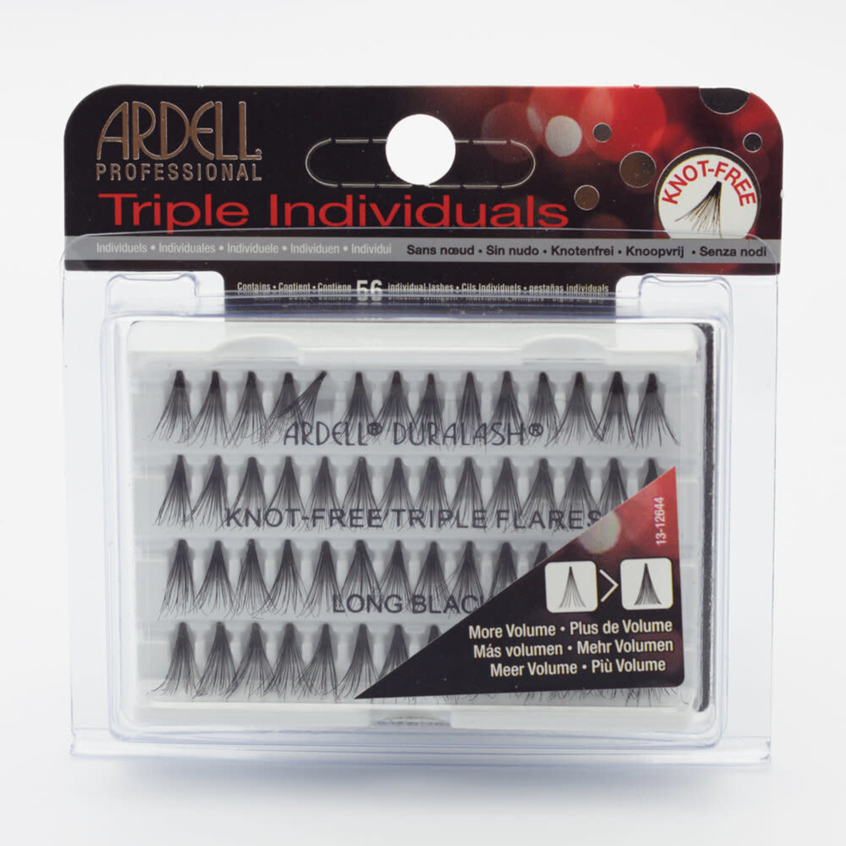 Ardell Ardell - Triple Individuals - Knot-Free Triple Flares - Long Black