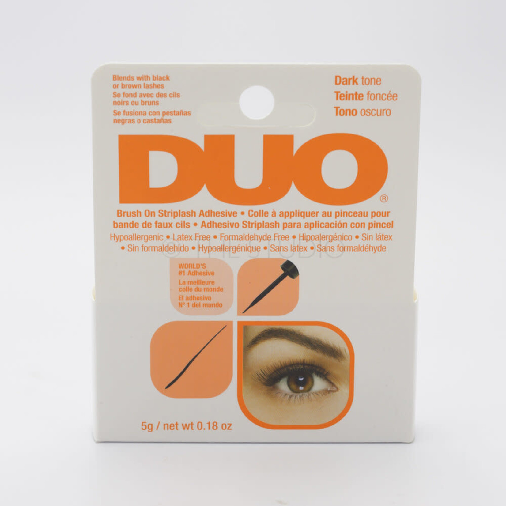 Duo - Brush On Striplash Adhesive - Dark Tone