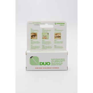 Duo Duo - Brush On Striplash Adhesive - White/Clear