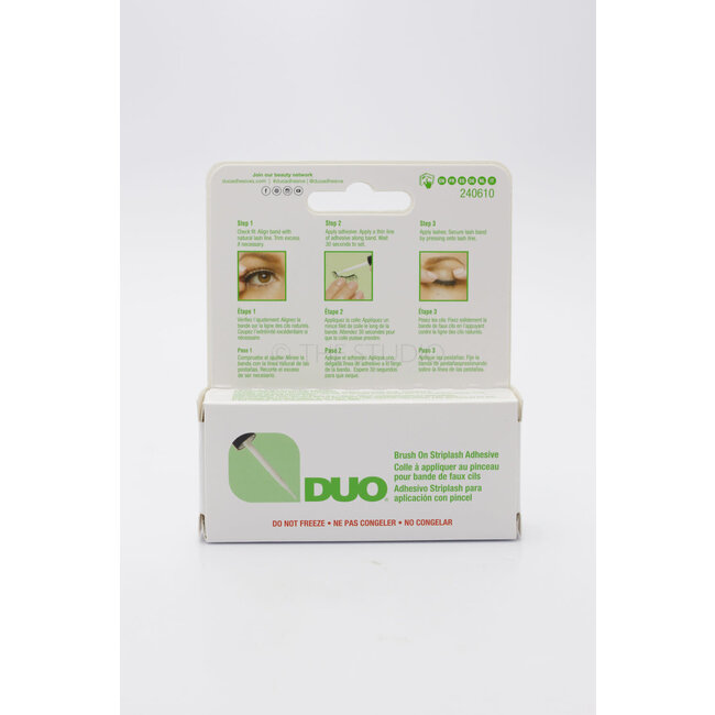 Duo - Brush On Striplash Adhesive - White/Clear