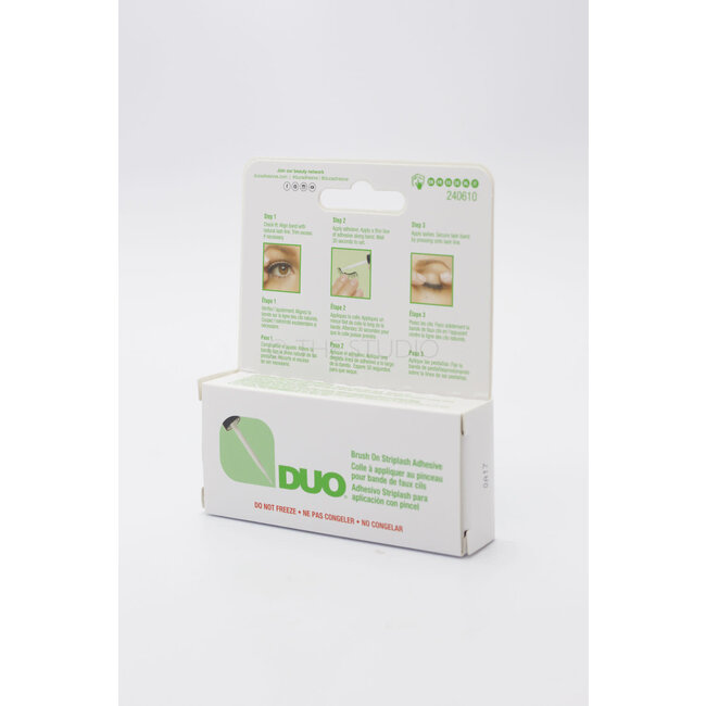 Duo - Brush On Striplash Adhesive - White/Clear