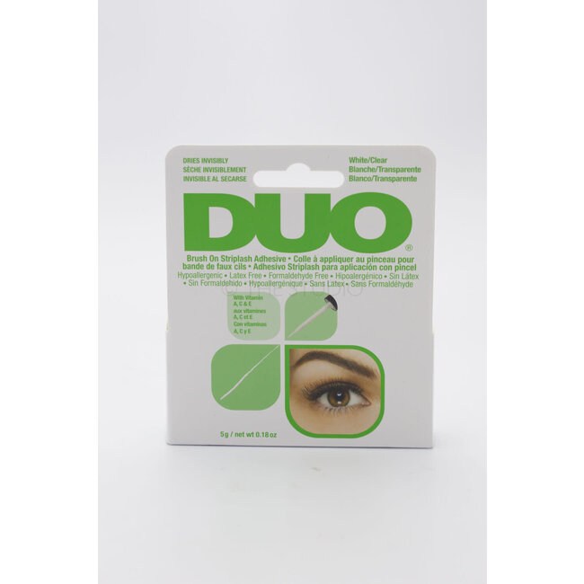 Duo - Brush On Striplash Adhesive - White/Clear
